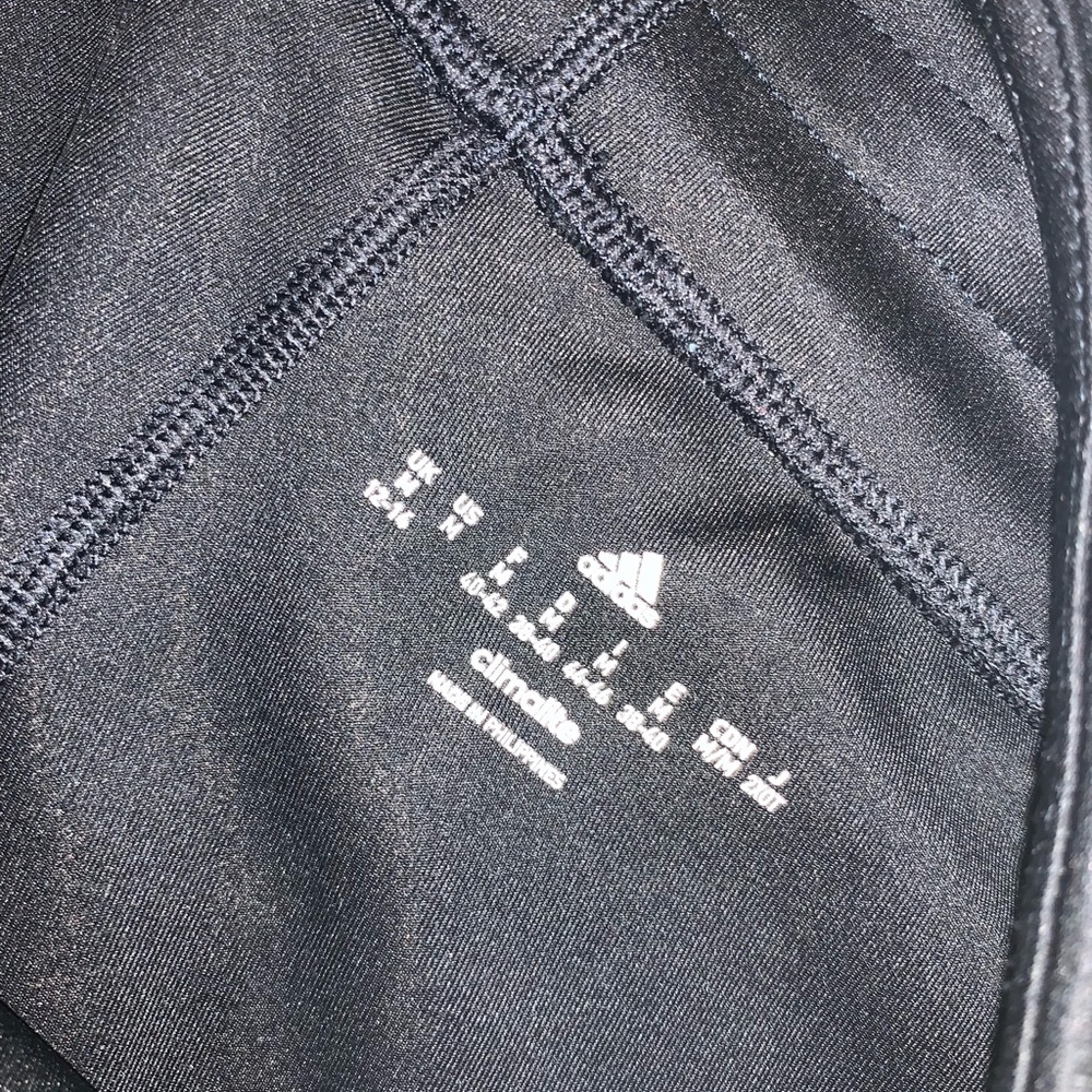 Adidas Crop Black Leggings - Picture 2 of 2